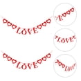 thumbnail image 4 of 1Pc Creative Wedding Party Decorative Felt Banner Valentine's Day Bunting, 4 of 6