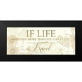 thumbnail image 2 of Dos Santos, Bella 14x8 Black Modern Framed Museum Art Print Titled - IF LIFE GIVES YOU MORE THAN YOU CAN STAND, 2 of 5