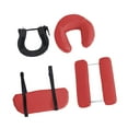 thumbnail image 1 of Tachiuwa Face Cradle with Pillow for Massage Table Soft Complete Set Massage Headrest wine red, 1 of 9