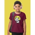thumbnail image 2 of Panda Lifting The Moon T-Shirt Juniors -Image by Shutterstock,  x-Large, 2 of 4