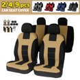 thumbnail image 1 of Car Seat Covers Universal Fit Full Set Car Seat Protectors Seat Accessories - 9PCS, 1 of 8