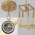 thumbnail image 2 of Deyidn One Light Chandeliers Fixture Modern Pendant Kitchen Lighting Dining Room Lighting Fixtures Hanging Contemporary Lamp Semi Flush Mount Ceiling Lights, 2 of 6