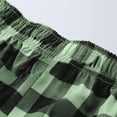 thumbnail image 4 of FRSASU Men's Plaid Pajama Pants Lightweight Elastic Waist Pjs Bottoms Lounge Pajamas Sleepwear Bottom Pants with Pockets Yellow, 4 of 5