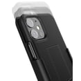 thumbnail image 5 of Encased Apple iPhone 12 Belt Clip Case (2020 DuraClip) Slim Cover with Holster - Black, 5 of 7