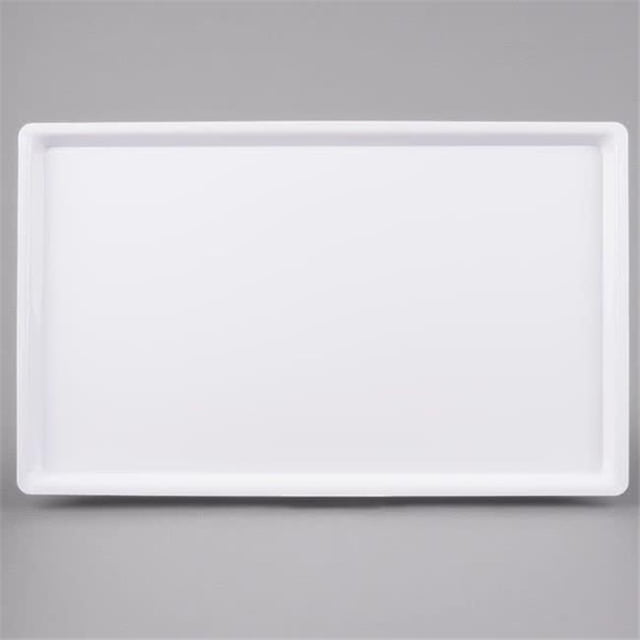 Cal Mil 325-12-15 12 x 20 in. Shallow Tray - White