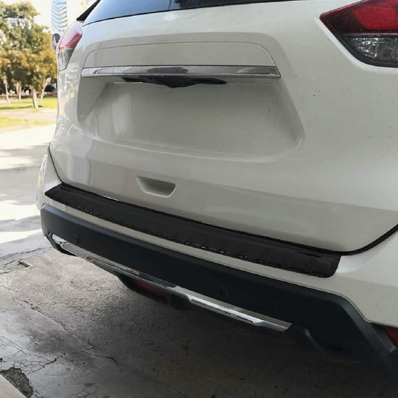 Rear Bumper Sill Cover Protector Guard for Nissan Rogue 2017-2020 Acrylic Gloss