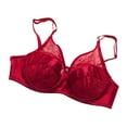 thumbnail image 4 of Bra Breast Forms Inserts Drag Queen Mastectomy Brassiere - Red, 34-75D, 4 of 8