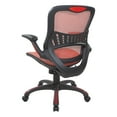 thumbnail image 6 of Mesh Seat and Back Manager's Chair in Red Mesh Fabric, 6 of 12