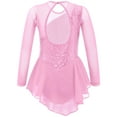 thumbnail image 4 of MSemis Kids Girls Sequins Figure Ice Skating Dress, 4 of 6