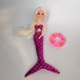 thumbnail image 2 of 1 Pieza de Ropa en Miniatura para Decoración de Muñecas Sunnimix traje de baño de cola de sirena, 2 of 8