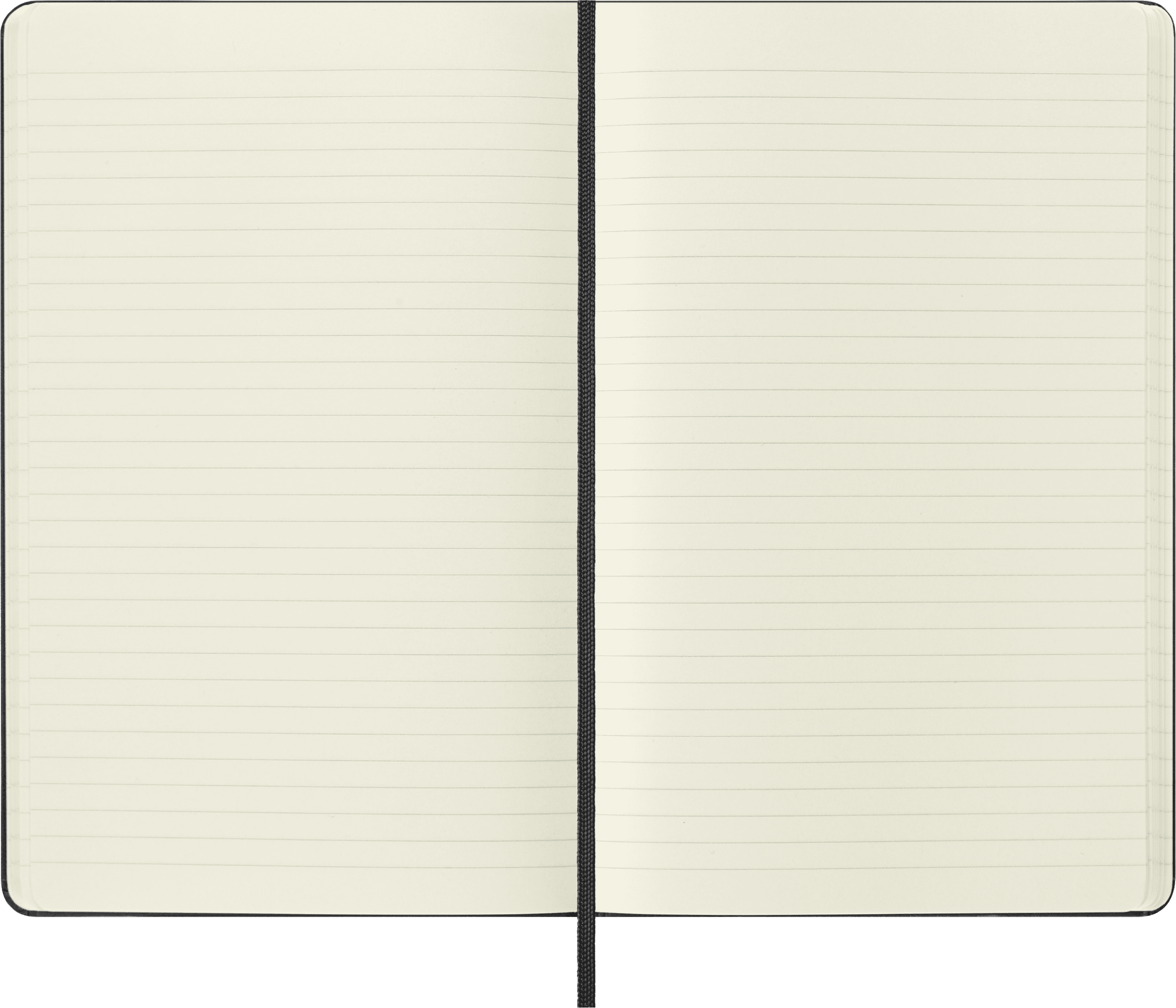 Moleskine Classic Notebook, Hard Cover, Large (5" x 8.25"), Ruled, Black
