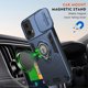 thumbnail image 3 of For Motorola Moto G35 5G Case Slide Camshield Kickstand PC+TPU Phone Cover - Grey, 3 of 5