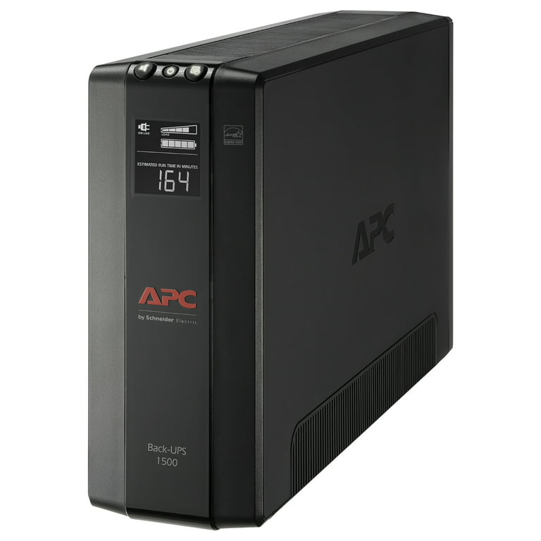 APC UPS 1500VA 900W UPS Battery Backup & Surge Protector, BX1500M