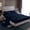 Black Deepblue, variant on Manfei bohemian Flowers Twin Sheet Sets,Victorian Baroque Damask Twin Fitted Sheet,Blue White Flat Sheet For Girls Kids,Luxury Bedroom Decor,3-Piece