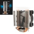 thumbnail image 1 of Ventiladores de refrigeración de CPU para computadora T400 12 cm 12 V 3 pines 4 pines Interfaz Plug and Play Mute CPU Cooler con luces RGB CPU Radiator Cooler para plataformas ANGGREK Otros, 1 of 8