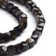 thumbnail image 3 of Natural Golden Sheen Obsidian Beads Strands Faceted Cube 4~5x4~5x4~5mm Hole: 0.7mm about 72~76pcs/strand 15.3 inch(38.5cm), 3 of 3