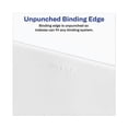 thumbnail image 4 of Avery-Style Preprinted Legal Side Tab Divider, Exhibit G, Letter, White, 25/pack | Bundle of 5 Packs, 4 of 7
