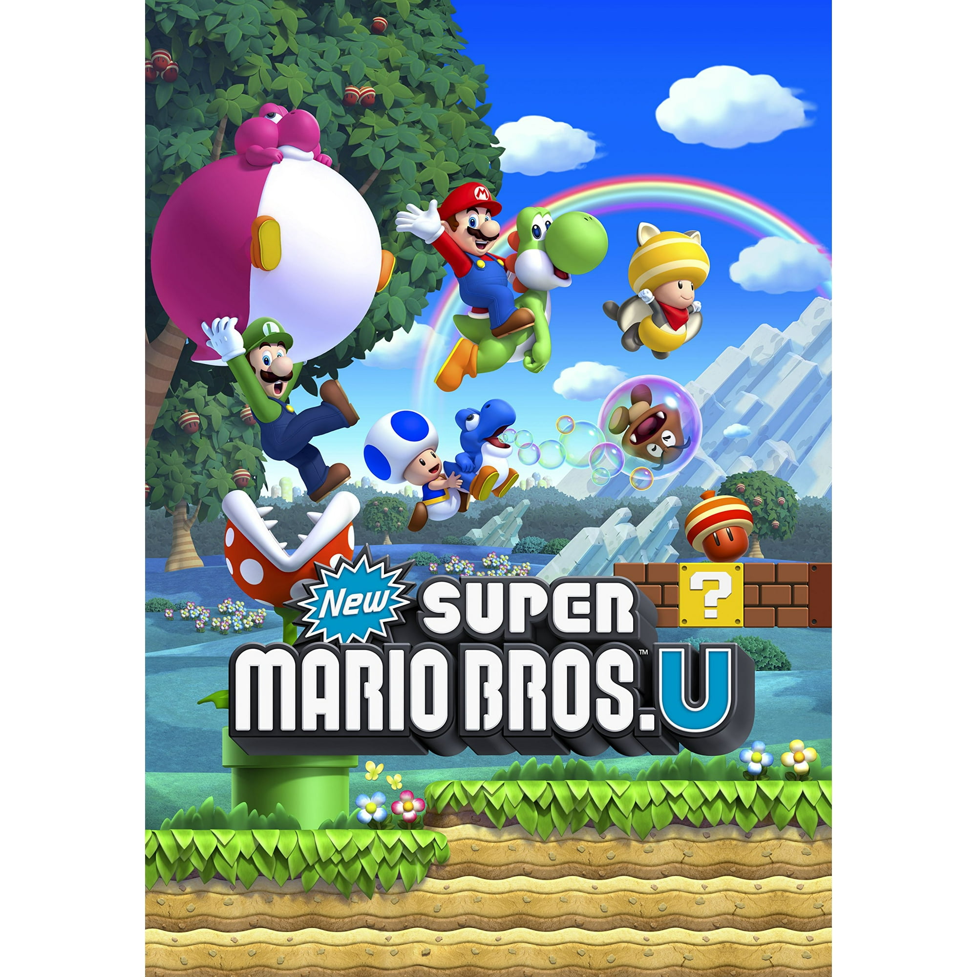 New Super Mario U New Super Luigi U Wii U
