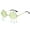 Green, variant on Sunglasses for and Women Fashion Vintage Cloud Rimless Tassel Punk Shades Sunglasse Protection Outdoors Sun Glasses