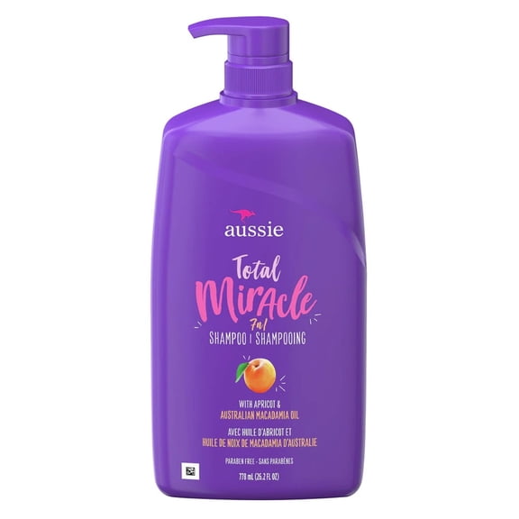 Aussie Shampoo Total Miracle 26.2oz Pump