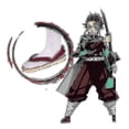 thumbnail image 3 of Anime Demon Slayer Cosplay Shoes Kimetsu No Yaiba Kamado Clogs Sandals Flip Flop Lucky_b, 3 of 5