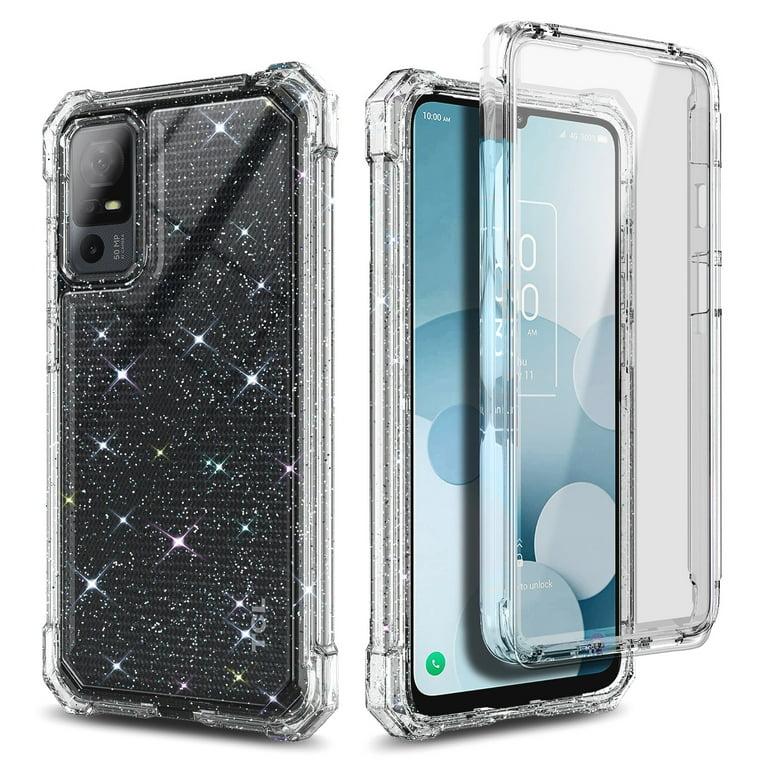 Nagebee For TCL 40 XE 5G (Verizon) / TCL 40 X 5G (T609M) Phone Case Screen  Protector Full-Body Protective Rugged Bumper Phone Cover