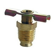 LARSEN SUPPLY CO. INC. 17-2201 1/8" MPT Brass Dain Cock