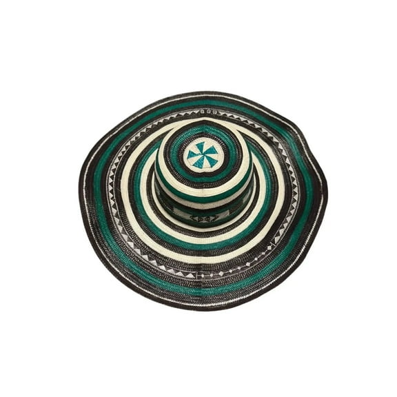 Authentic Sombrero Vueltiao Colombian Hat - Adulto Verde