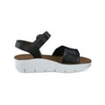 thumbnail image 4 of Paul Green Womens Harlee Leather Quilted Wedge Sandals, 4 of 5