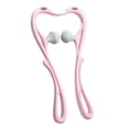 thumbnail image 4 of Masajeador de cuello manual Fitness Compacto Ergonómico Ligero Masajeador de hombros Rosa, 4 of 8