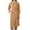 Khaki, variant on HNMKIU Lightweight Couples Robes with Three Quarter Sleeve Absorbent Bathrobes for Everyday Comfort - Ideal for Leisure Relaxation and All-Season Use,Size M