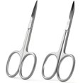 thumbnail image 1 of Scissors Set, Professional Stainless Steel Eyebrow Beauty Scissors, Beard/Mustache, Eyelashes - Manicure Nail Scissors, 2 pcs, 1 of 3