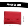 thumbnail image 3 of HUGFEGWE Credit Card Organizer for Women Compact Short Wallet Protection Money Clip CJ25311-1779, 3 of 9