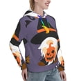 thumbnail image 2 of KLL Halloween Gnomes for Womens Pullover Hoodie with Pocket Hooded Long Sleeve Shirts Sweatshirt for Women-Large, 2 of 7