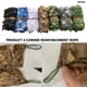 thumbnail image 4 of Redes de camuflaje militar para caza, malla oculta para exteriores, toldo de jardín, Gazebo de sombreado, color blanco, azul y Beige, 1,5x1m, 1,5x10m, 4x5m, 4 of 4
