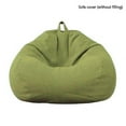 thumbnail image 2 of Beanbags Large Seat Bean Bag The color is as shown in the main picture 100*120cm Lazy Sofa Bean Bag Cover Without Filler Sofa Cover Chairs For Adults Kids(No filling), 2 of 5