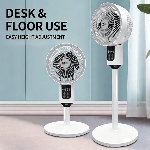 Smart Fan for Bedroom,3D Fan, Quiet Pedestal Fan with Remote Standing Fan with 16 Speeds, Floor Fan for Room