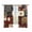Independence DayXF0316, variant on Farmhouse Primitive Barn Stars Sheer Curtains 45 Inch Length Rod Pocket Semi Transparent Light Filtering Window Drapes for Kitchen Bedroom Living Room,2 Panels, Retro American Flag Blue Red