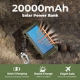 thumbnail image 3 of Banco de energía solar BLAVOR 20000mAh con cargador inalámbrico, 3 of 7