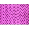 thumbnail image 1 of Ahgly Company Indoor Rectangle Solid Pink Modern Area Rugs, 2' x 3', 1 of 4