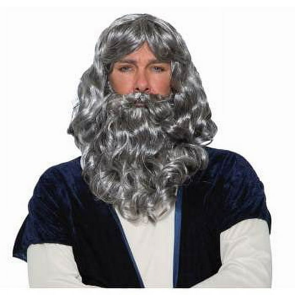 WIG/BEARD-BIBLICAL-GRAY