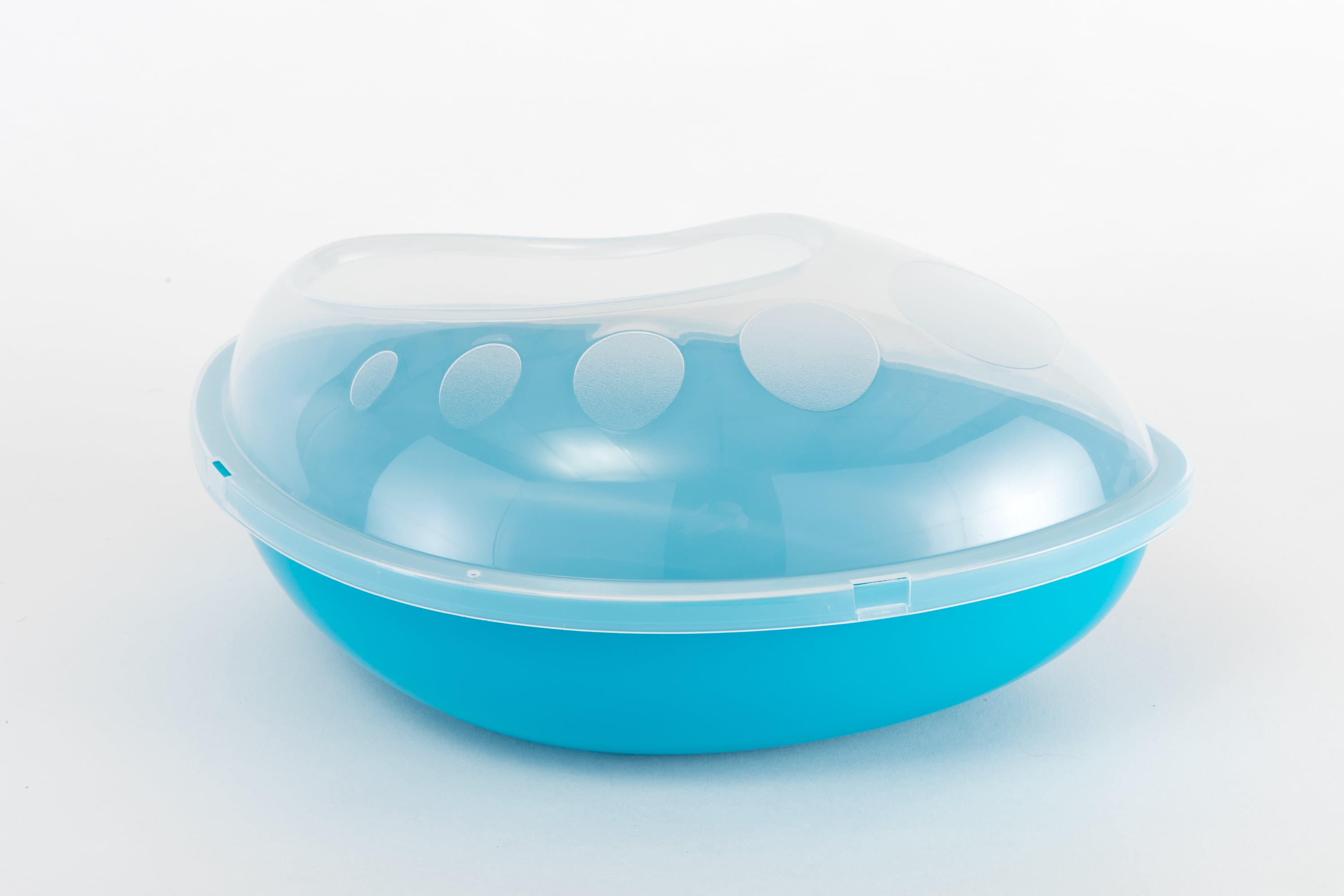 Happy Home Pet Products Durable Plastic Chinchilla Bathtub with Cleaning Feature
