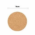 thumbnail image 3 of Gnmfd 30pcs Cork Drink Coasters, Round Tableware Mats for Coffee Tea Wine, Water and Heat Proof Home Dining Table Decoration for Parties Office Holiday Use, 3 of 6