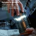 thumbnail image 4 of Bell + Howell Taclight Cob Led Camping Lantern Super Bright Portable Survival Lanterns Collapsible and Emergency Light for Hurricane Storms Outages and Outdoor, Camouflage, 4 of 8