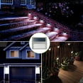 thumbnail image 6 of Meitianfacai Solar Step Lights for Outside, Solar Lights Outdoor Decor for Stair, Step, Deck, Fence, Front Porch, Balcony, Patio, Wall, Yard, Garden, 6 of 9