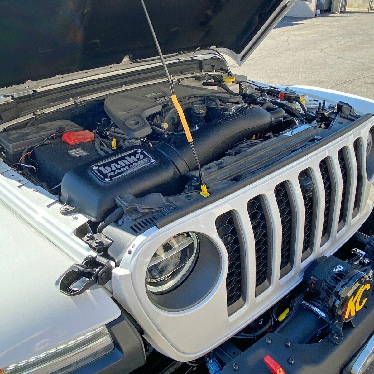 RAM-AIR INTAKE SYSTEM JEEP 18-20 Fits select: 2018-2019,2021 JEEP WRANGLER UNLIMITED