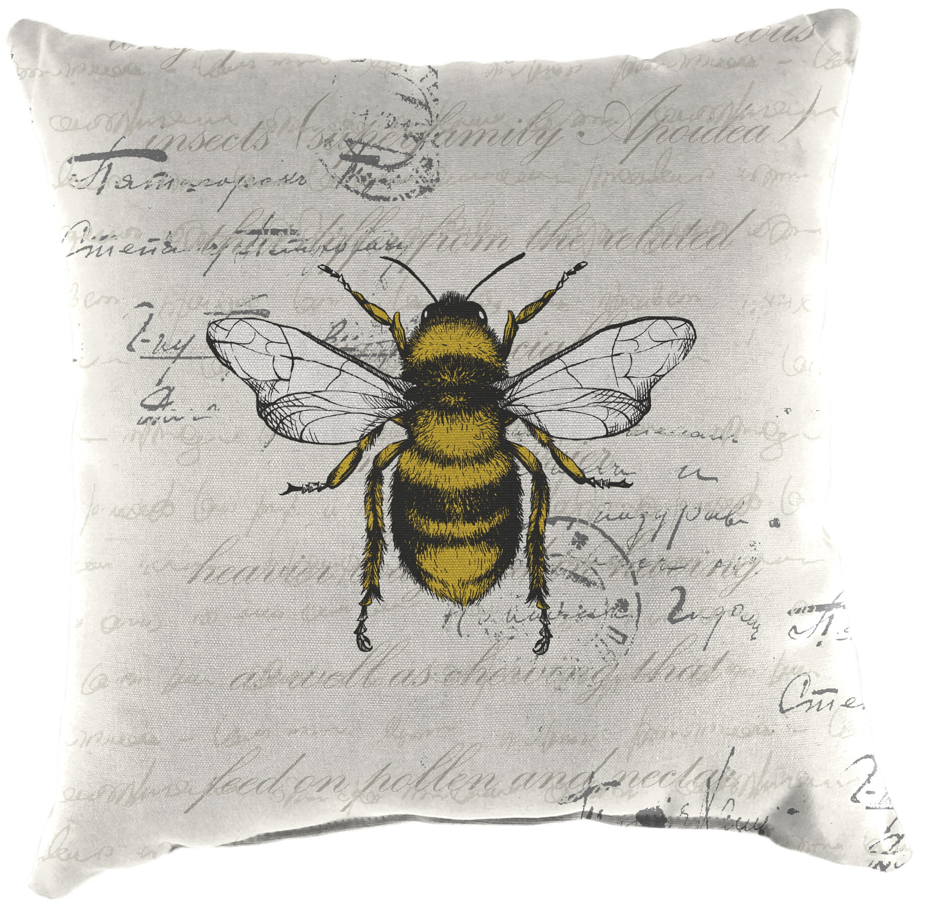 Mainstays Bee Script Outdoor Square 