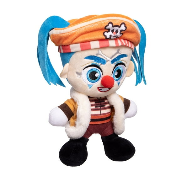 Muñeco de peluche One Piece, Buggy, para niños, 12.5 cm de altura. Marca Ruz.