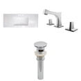 thumbnail image 1 of American Imaginations 35.5-in. W 3H8-in. Ceramic Top Set In White Color - Overflow Drain Incl. AI-16723, 1 of 1