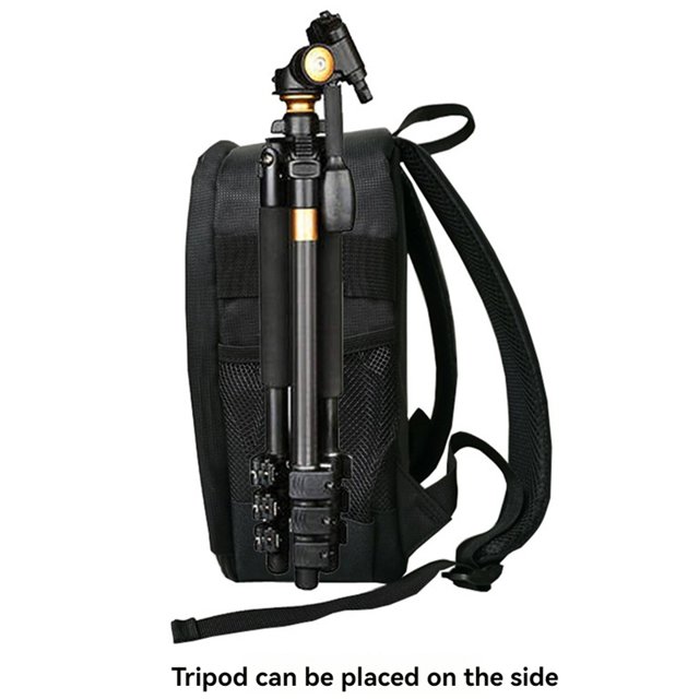 Mochila Multifuncional para Cámara de Exterior, Bolso de Hombro para Cámara Digital de Vídeo, Impermeable para Cámara Fotográfica SLR para e